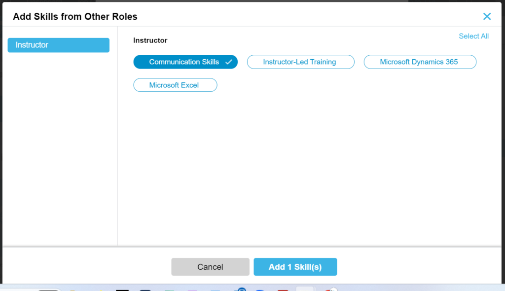 Profile Builder - Duplicate Skills